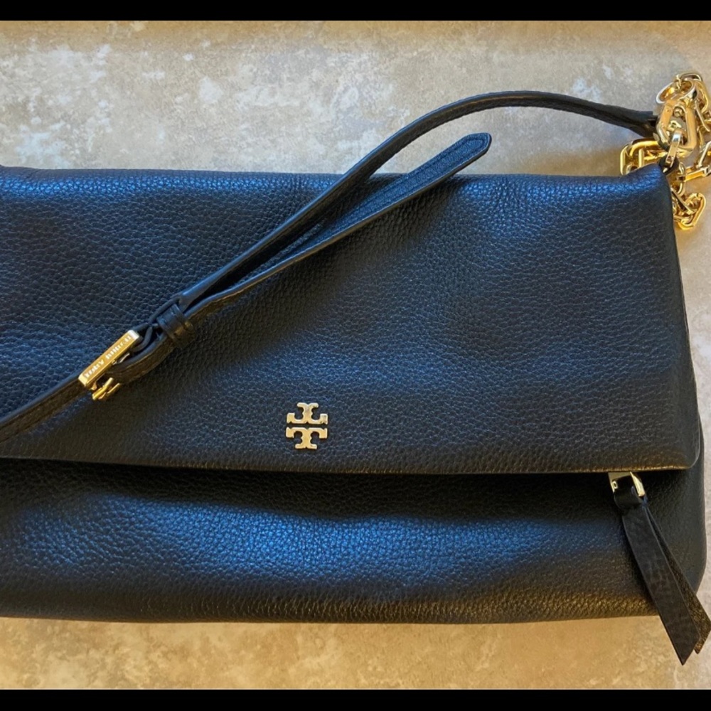 Tory Burch Pebbled Leather Crossbody